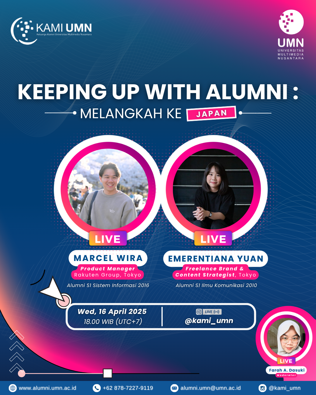 Keeping Up with Alumni : Melangkah Ke Japan!