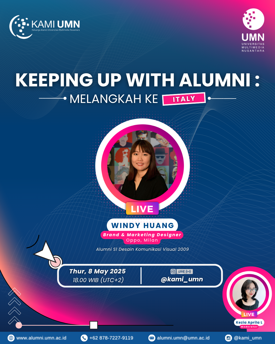 Keeping Up with Alumni : Melangkah Ke Italy!