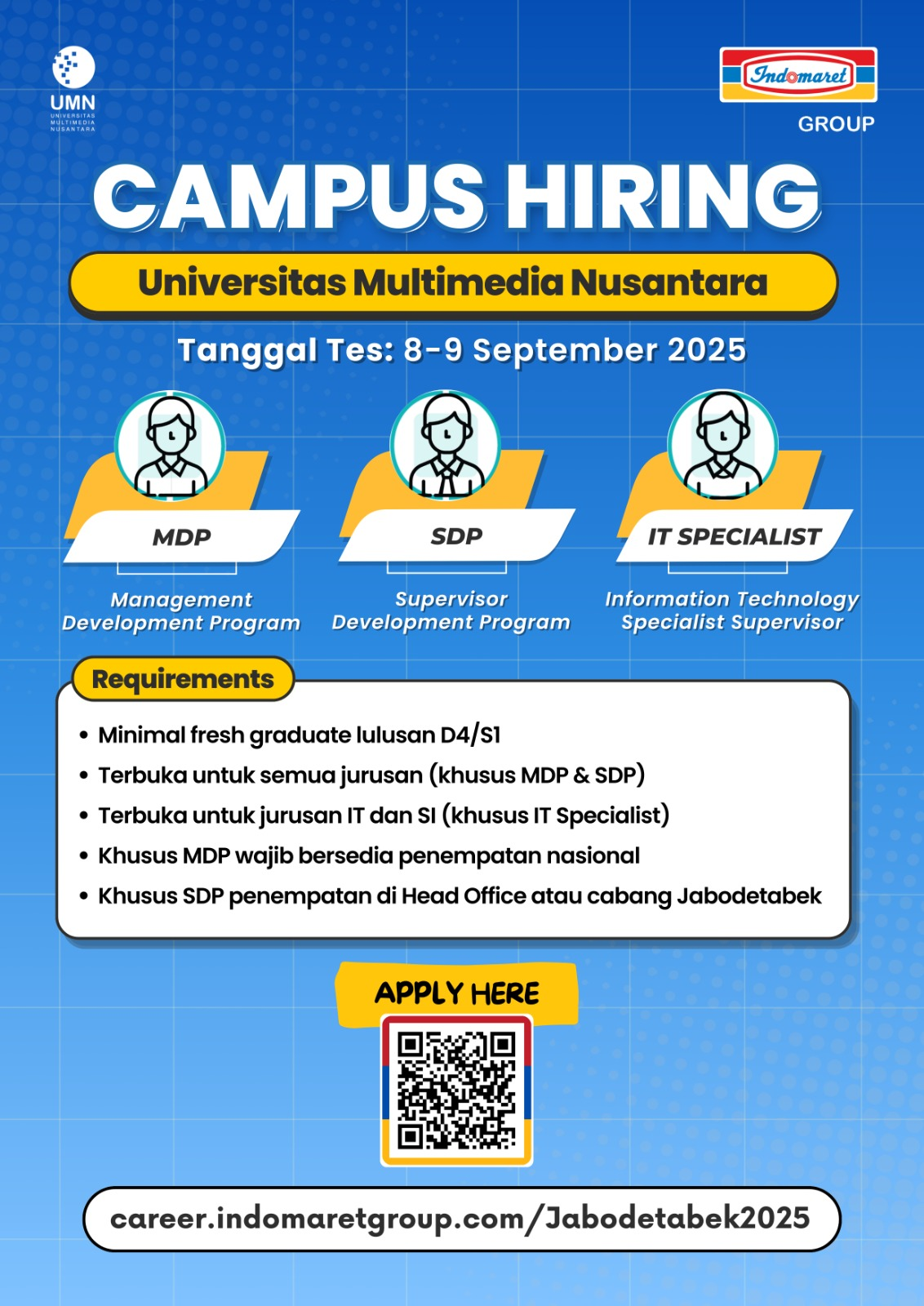 Campus Hiring - Indomaret Grup