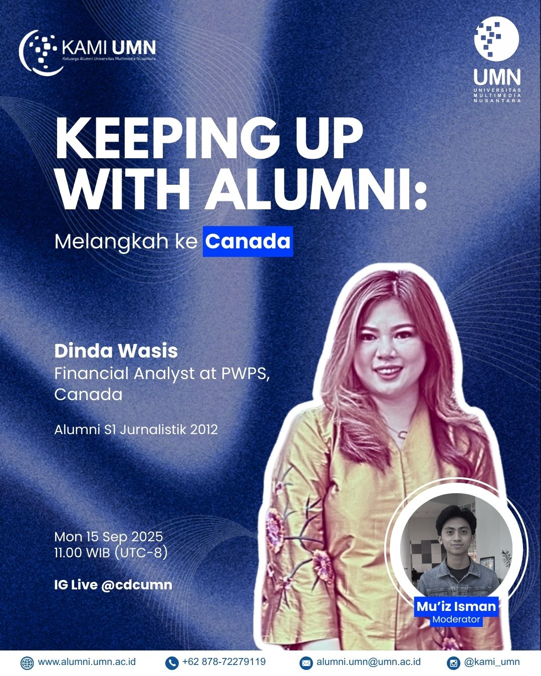 Keeping Up with Alumni : Melangkah Ke Canada!