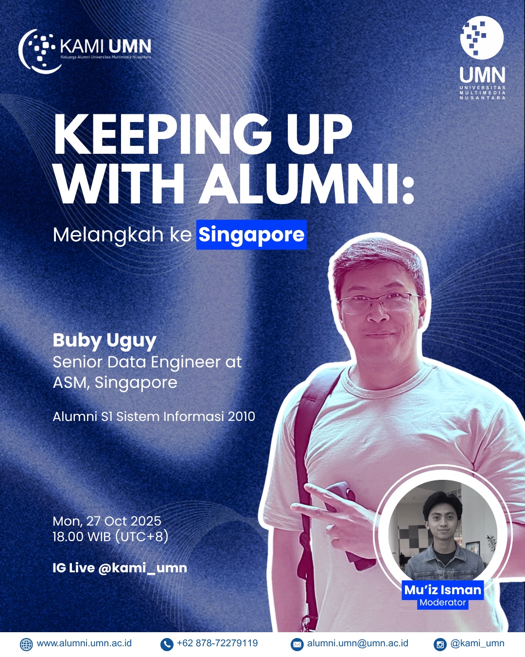 Keeping Up with Alumni : Melangkah Ke Singapore!