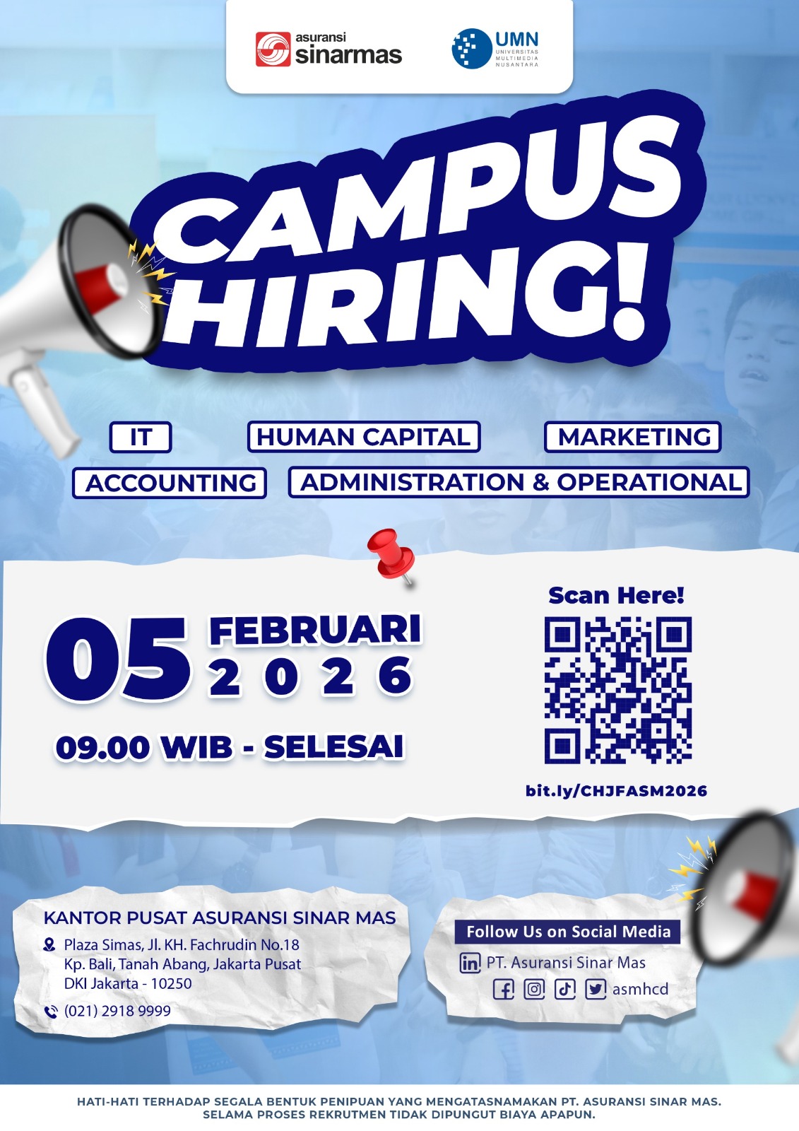 Campus Hiring - Sinar Mas Asuransi
